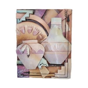 3D Pots Wall Art - Set of 2